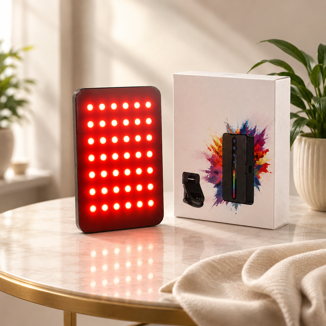 LiteX™ RGB Rechargeable Pocket Camera Light
