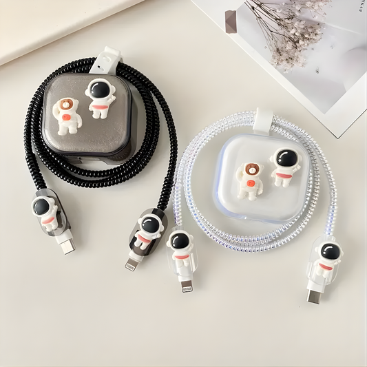 Cosmic Buddy Edition – iPhone Charger Cover (With Wire Protector)