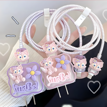 Meow Meow Edition – iPhone Charger Cover (With Wire Protector)