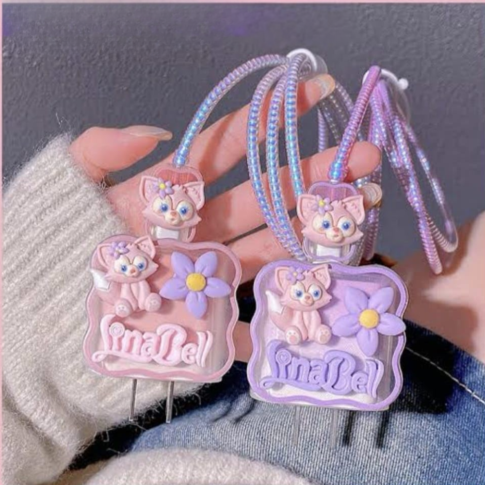 Meow Meow Edition – iPhone Charger Cover (With Wire Protector)