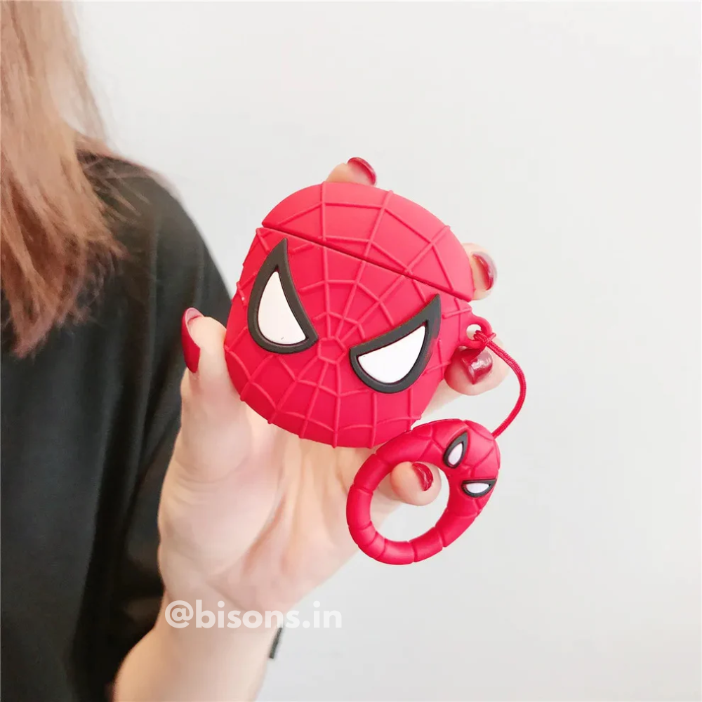 Spiderman Edition Apple Airpods - Premium Silicone Case Airpods Cover