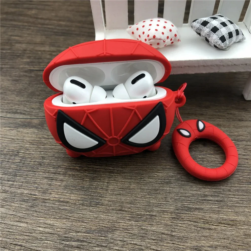 Spiderman Edition Apple Airpods - Premium Silicone Case Airpods Cover
