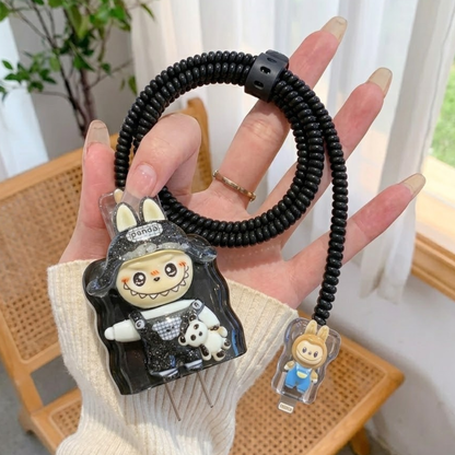 Black Mischief Labubu Edition – iPhone Charger Cover