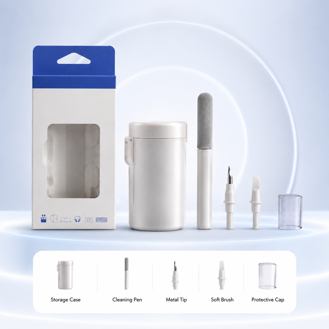 CapsuleCare™ Pro 5-in-1 Gadget Cleaning Kit