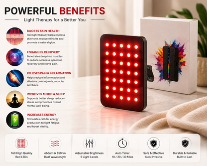 LiteX™ RGB Rechargeable Pocket Camera Light