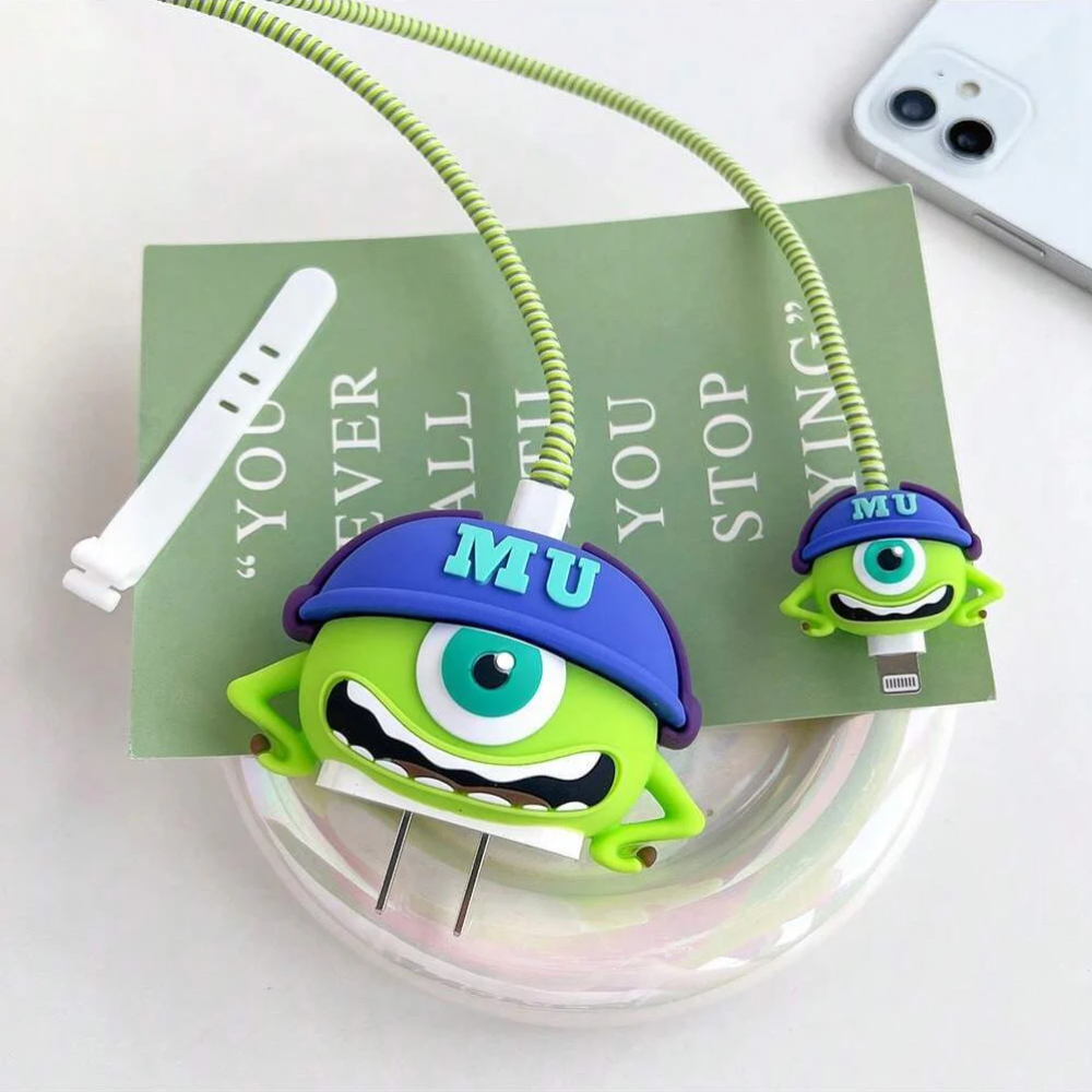 Monster Eye Edition – iPhone Charger Cover (With Wire Protector)
