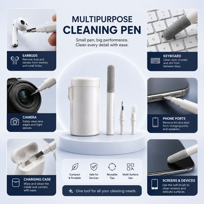 CapsuleCare™ Pro 5-in-1 Gadget Cleaning Kit