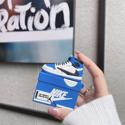 Cactus Court Drip Case Airpods- Sky Blue Sneaker AirPods Cover