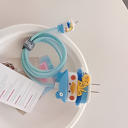 Mini Captain Edition – iPhone Charger Cover (With Wire Protector)