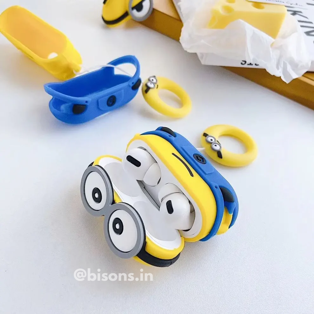Minions Edition Apple Airpods - Premium Silicone Case Airpods Cover