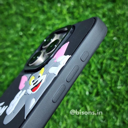 Tom & Jerry – Classic Chaos 3D Silicone Case – Cartoon Collection