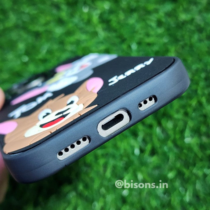 Tom & Jerry – Classic Chaos 3D Silicone Case – Cartoon Collection