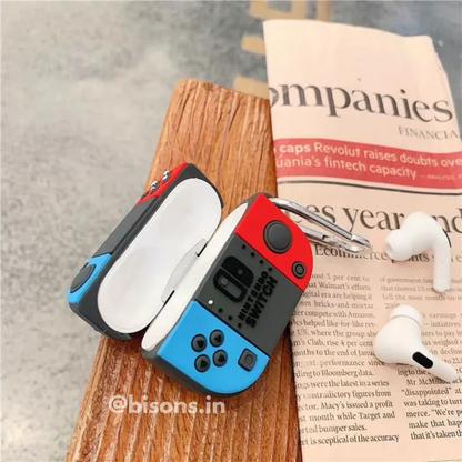 Nintendo Switch Edition Apple Airpods - Premium Silicone Case Airpods Cover