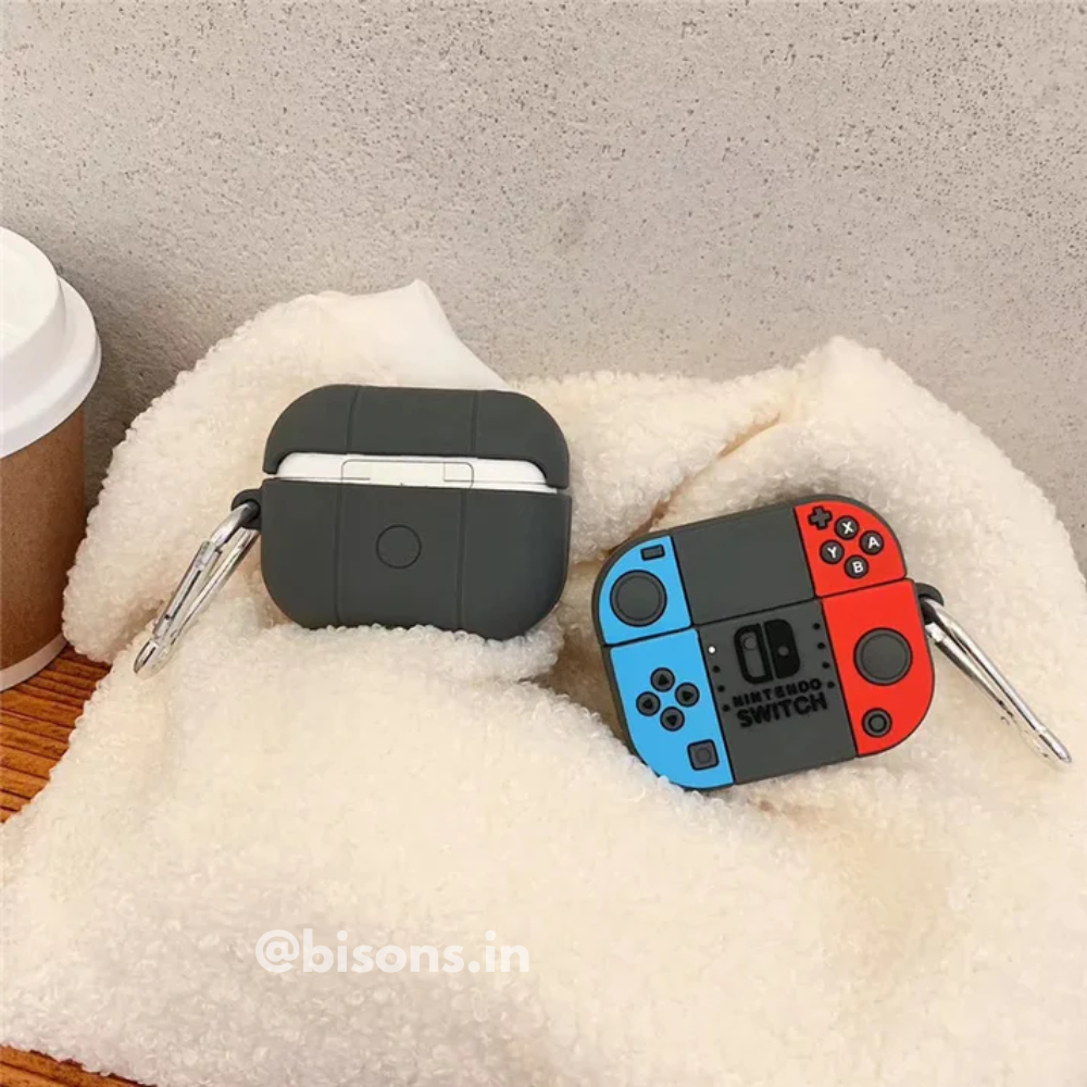 Nintendo Switch Edition Apple Airpods - Premium Silicone Case Airpods Cover