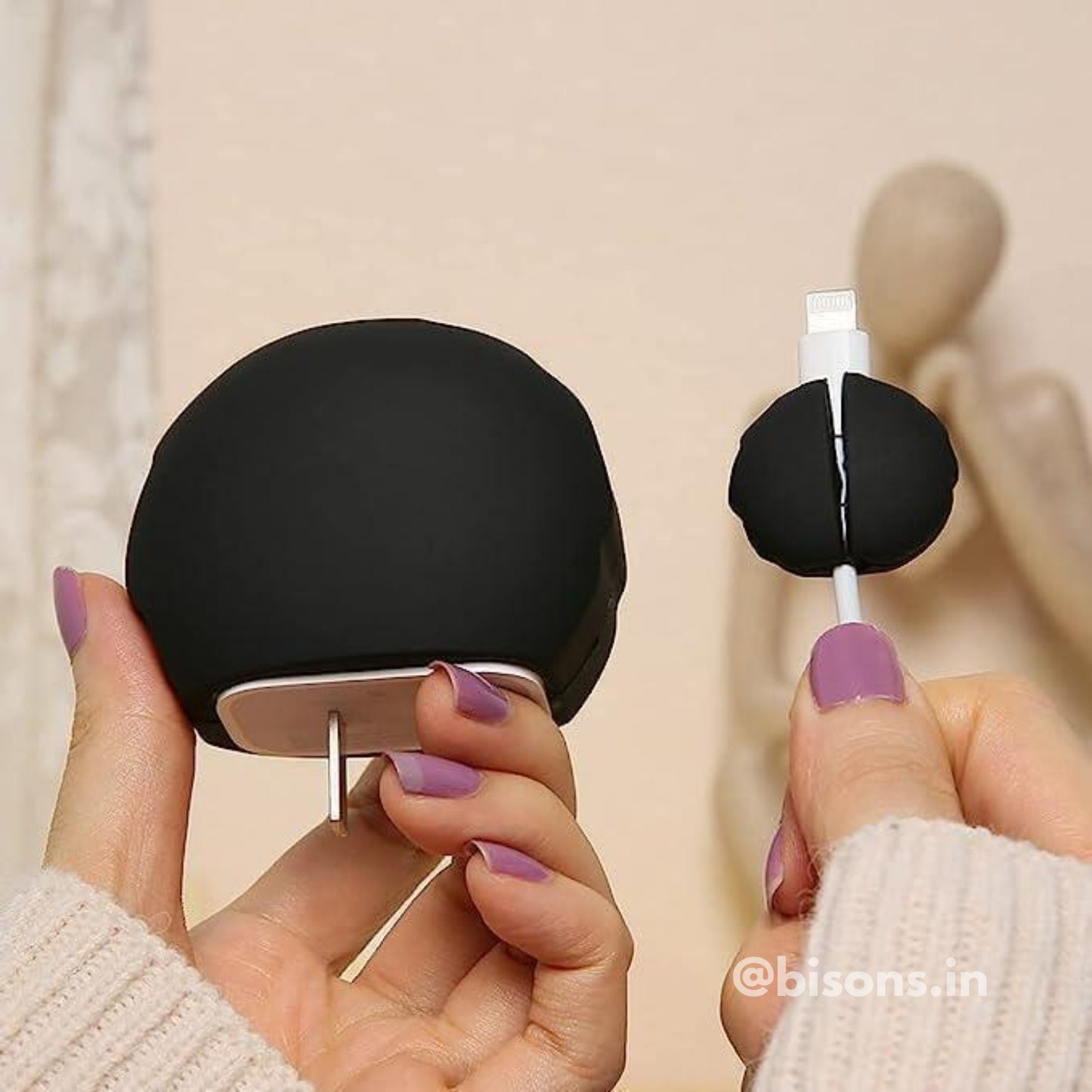 BooBubbles Edition – iPhone Charger Cover (With Wire Protector)