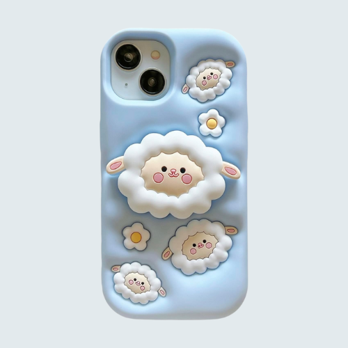 BaaBaa Binge iPhone Case (With Built-in Stand)