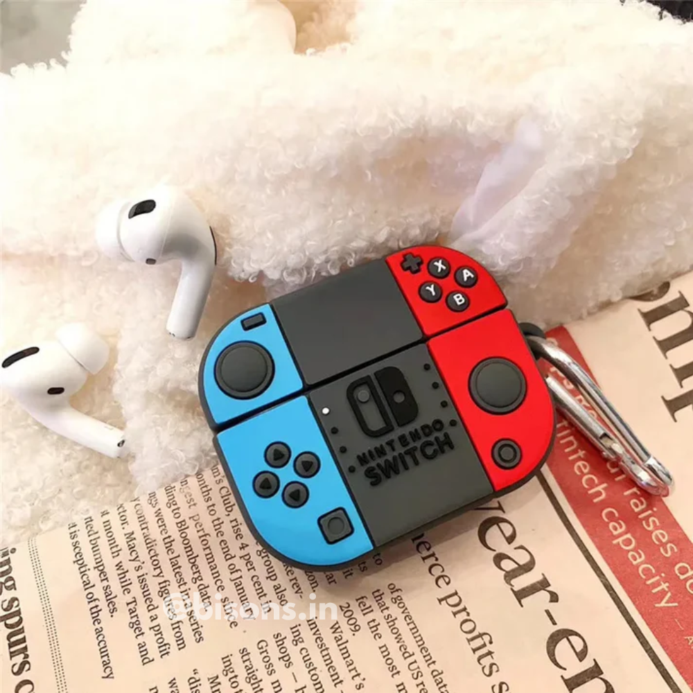 Nintendo Switch Edition Apple Airpods - Premium Silicone Case Airpods Cover