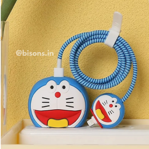Doraemon Edition – iPhone Charger Cover (With Wire Protector)