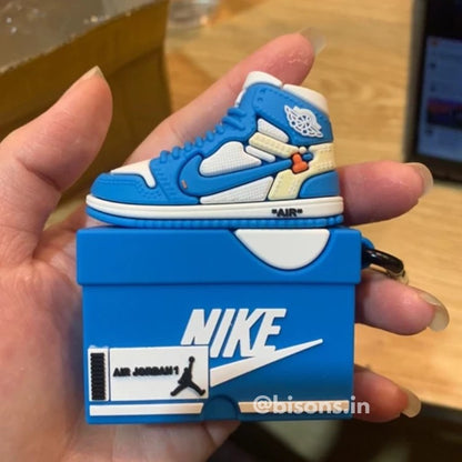 Cactus Court Drip Case Airpods-  Blue Sneaker AirPods Cover