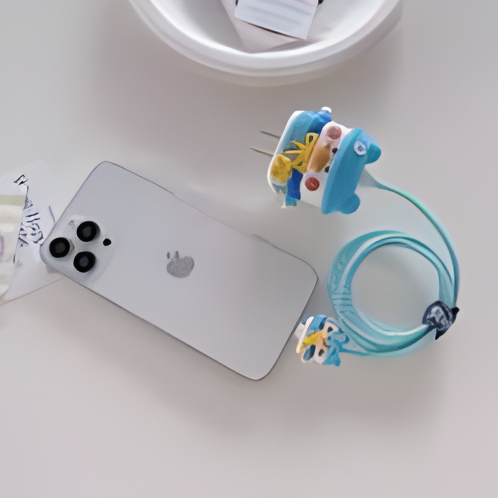 Mini Captain Edition – iPhone Charger Cover (With Wire Protector)
