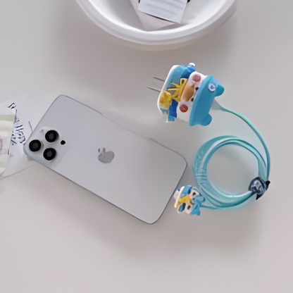 Mini Captain Edition – iPhone Charger Cover (With Wire Protector)