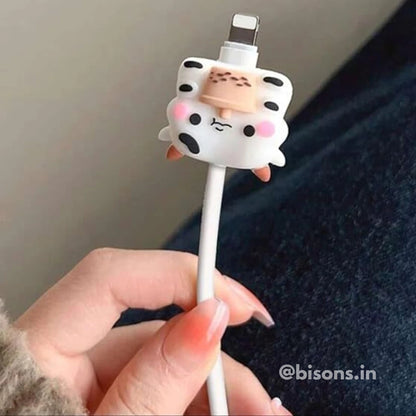 Cute Cow Edition – iPhone Charger Cover (With Wire Protector)