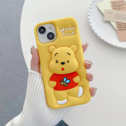 PokoBear iPhone Case (With Built-in Stand)