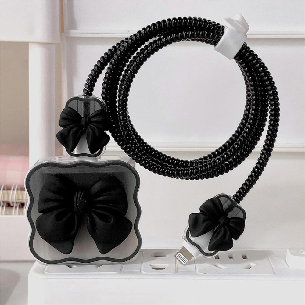 3D AuraBow Edition – iPhone Charger Cover (With Wire Protector)