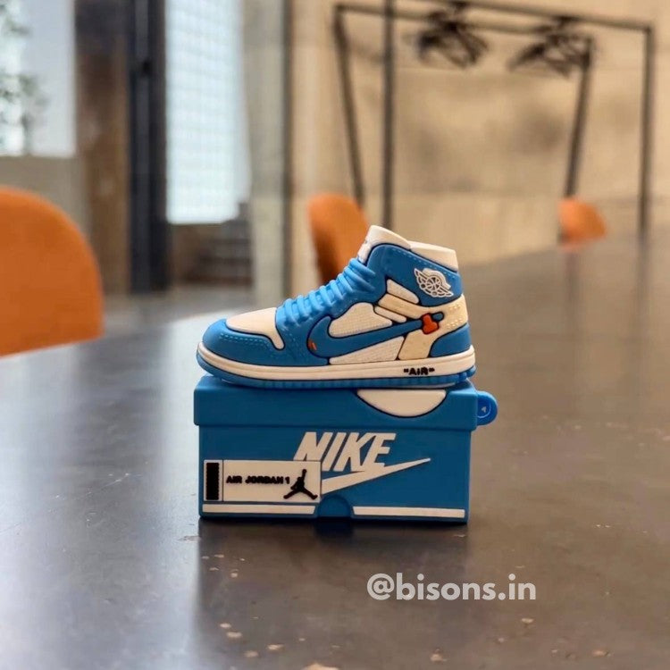 Cactus Court Drip Case Airpods-  Blue Sneaker AirPods Cover