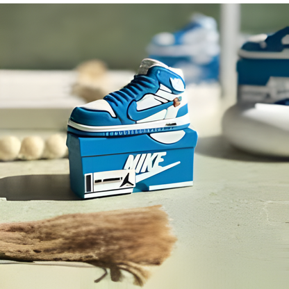 Cactus Court Drip Case Airpods-  Blue Sneaker AirPods Cover