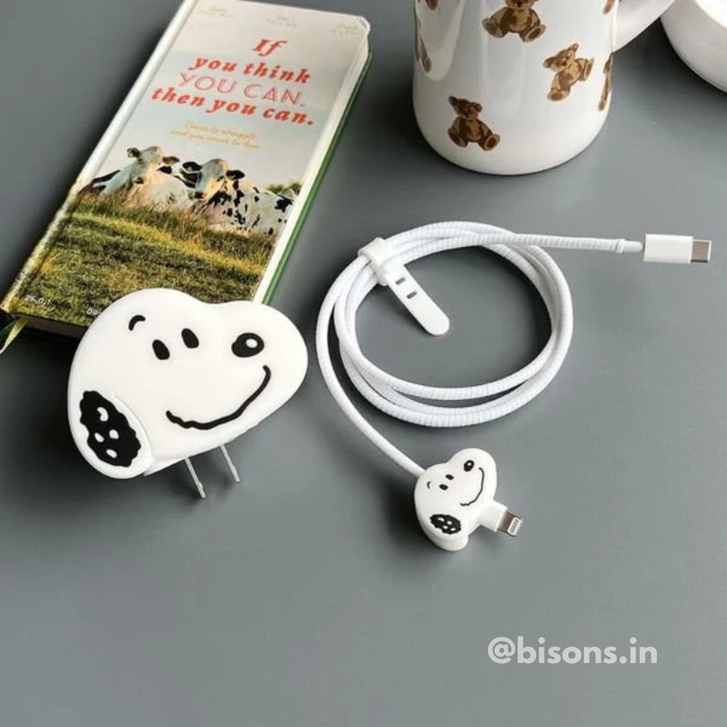 Snoopy Edition – iPhone Charger Cover (With Wire Protector)