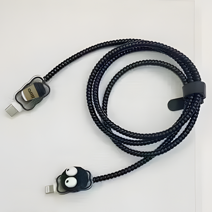 3D Espresso Edition – iPhone Charger Cover (With Wire Protector)