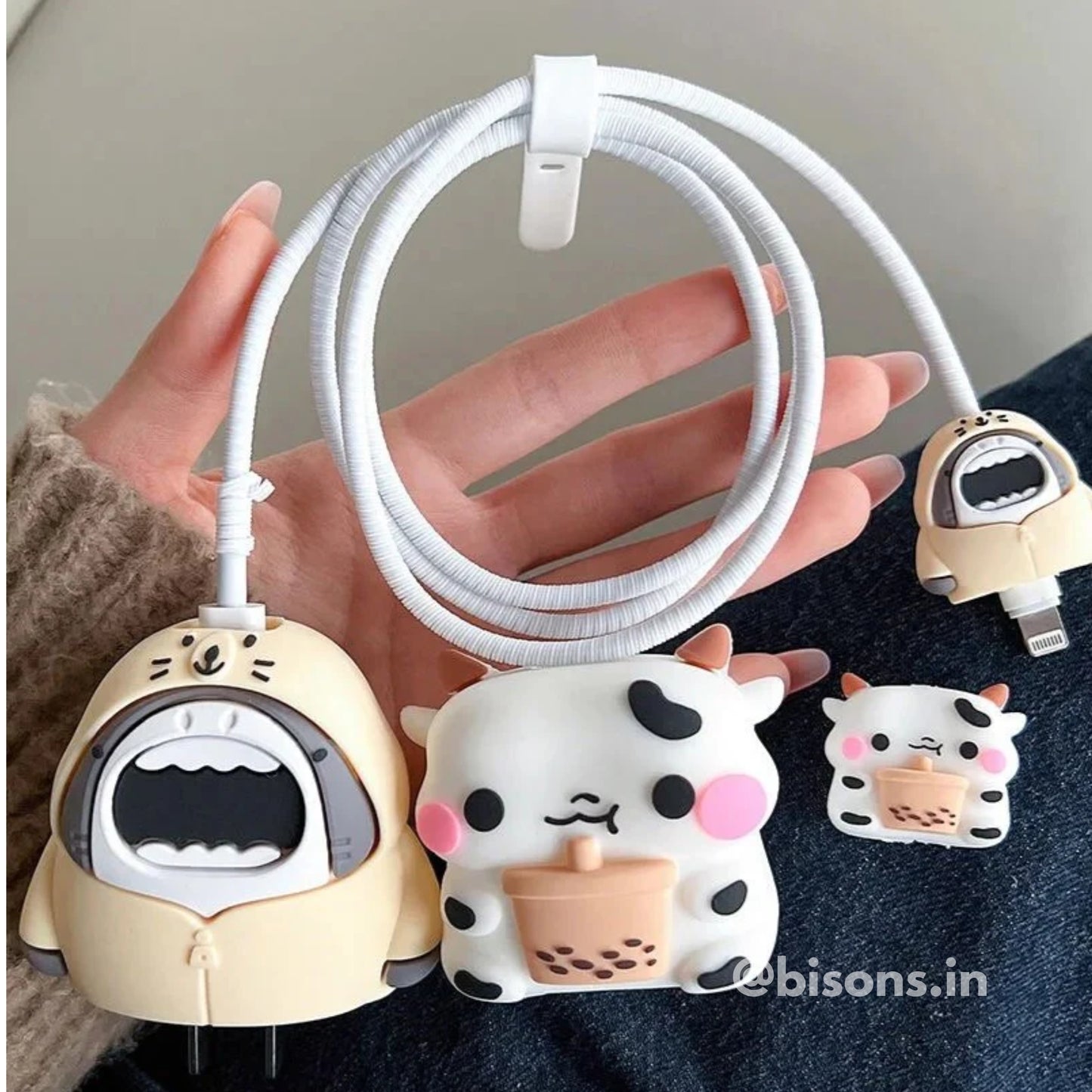 Baby Shark Edition – iPhone Charger Cover (With Wire Protector)