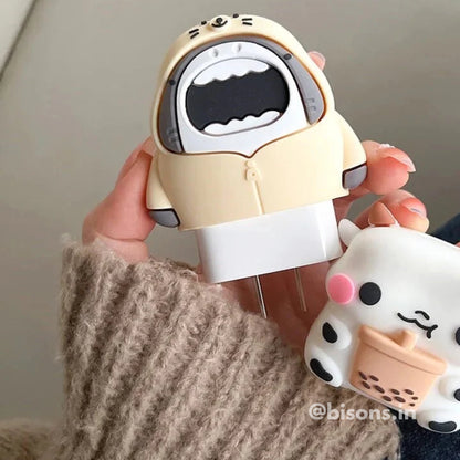 Baby Shark Edition – iPhone Charger Cover (With Wire Protector)