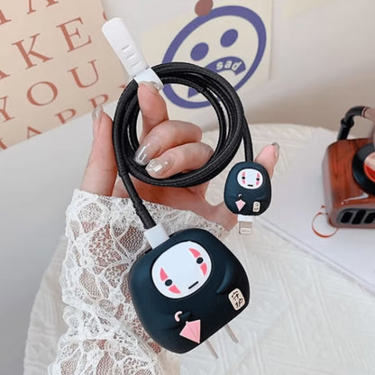 Moon Ghost Edition – iPhone Charger Cover (With Wire Protector)