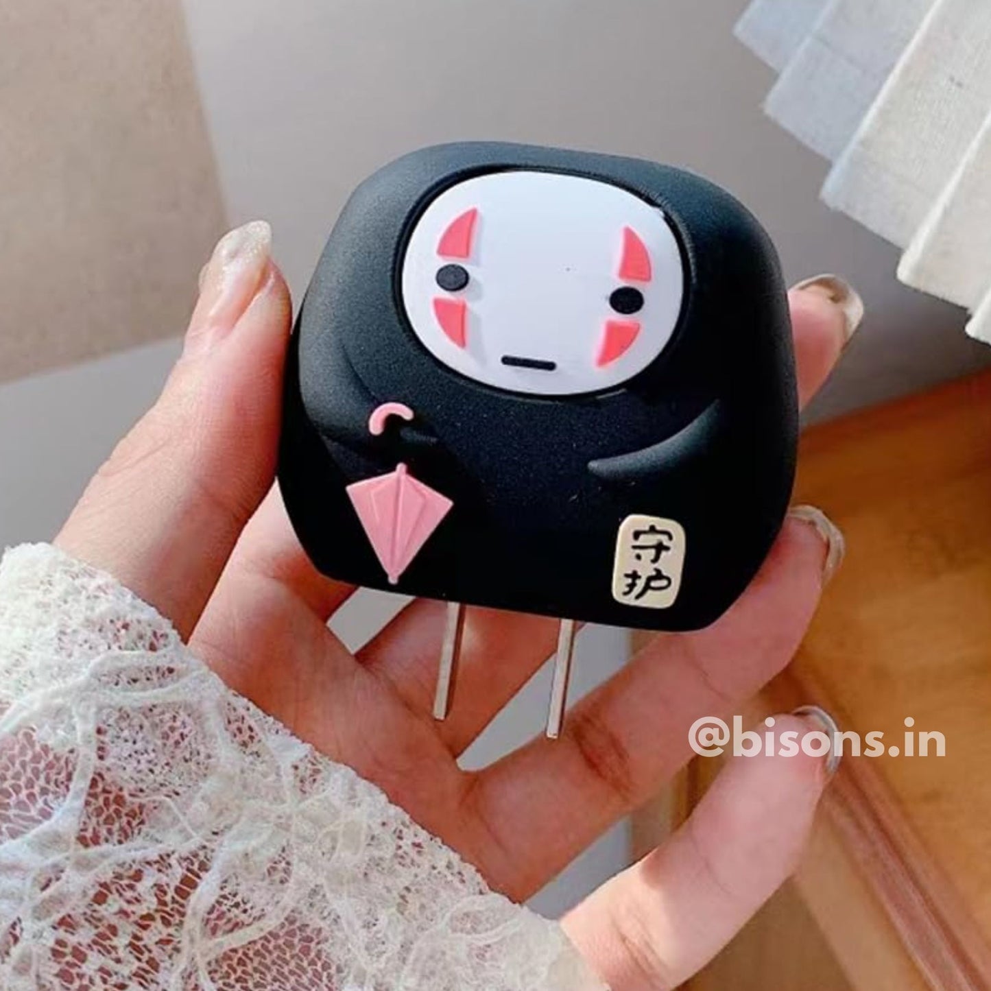 Moon Ghost Edition – iPhone Charger Cover (With Wire Protector)