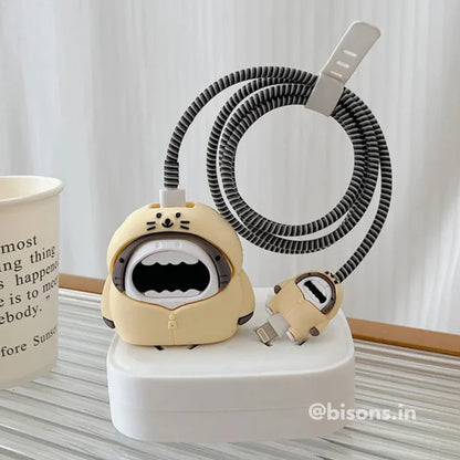 Baby Shark Edition – iPhone Charger Cover (With Wire Protector)