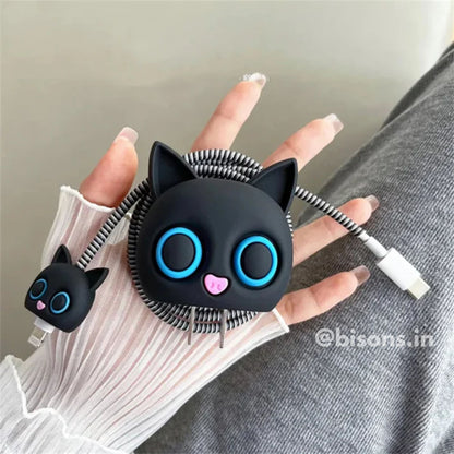 Cosmo Cat Edition – iPhone Charger Cover (With Wire Protector)