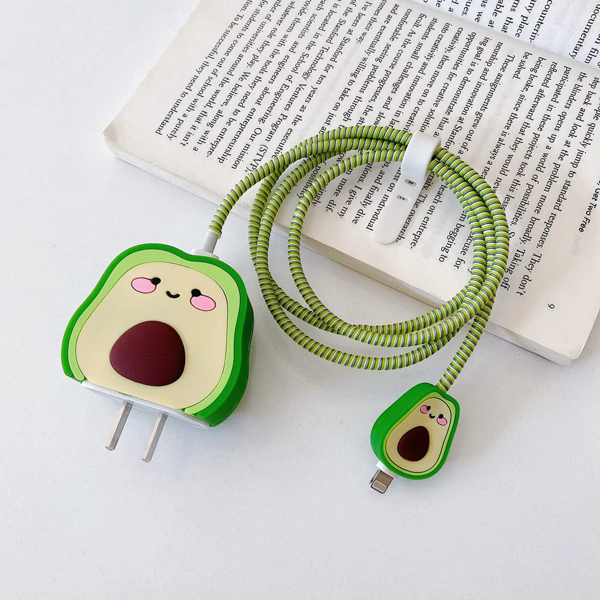 Avacado Edition – iPhone Charger Cover (With Wire Protector)