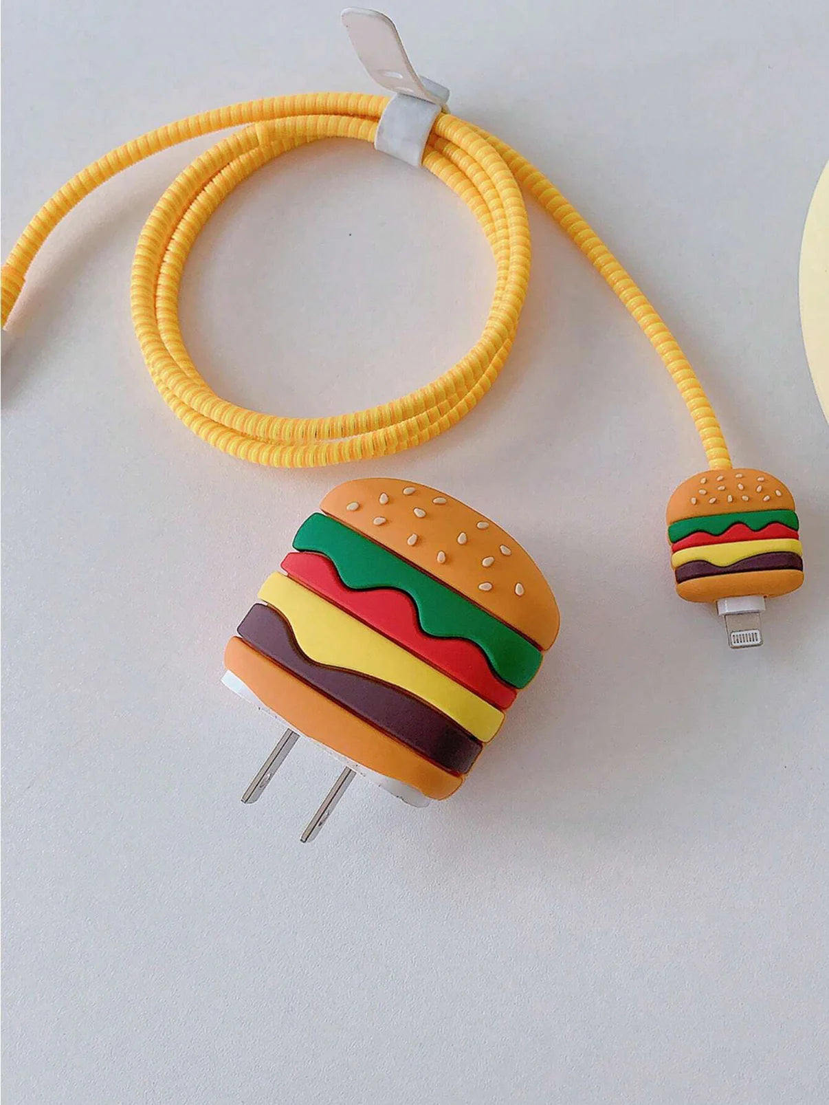 Burger Edition – iPhone Charger Cover (With Wire Protector)