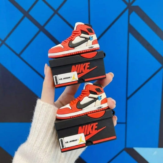 Boxed Heat Series Airpods- Red Sneaker AirPods Cover