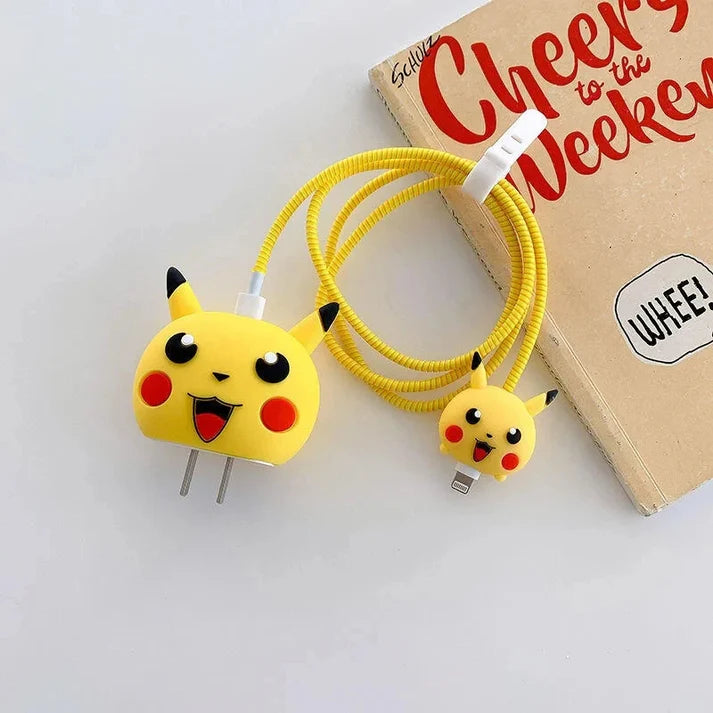 Pikachu Edition – iPhone Charger Cover (With Wire Protector)