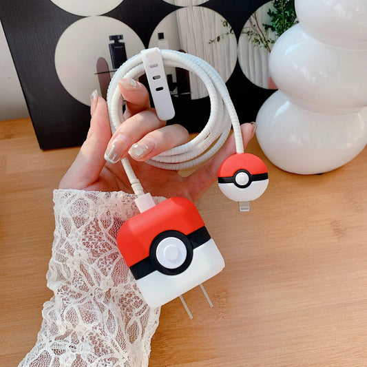 Pokémon Edition – iPhone Charger Cover (With Wire Protector)
