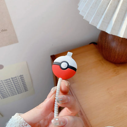 Pokémon Edition – iPhone Charger Cover (With Wire Protector)