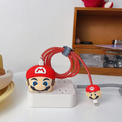 Super Mario Edition – iPhone Charger Cover (With Wire Protector)