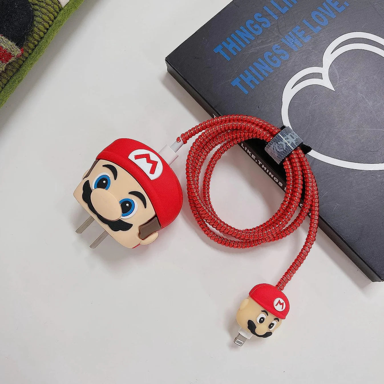 Super Mario Edition – iPhone Charger Cover (With Wire Protector)