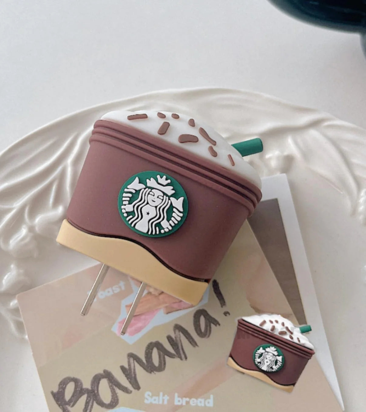 Starbucks Brown Edition – iPhone Charger Cover (With Wire Protector)