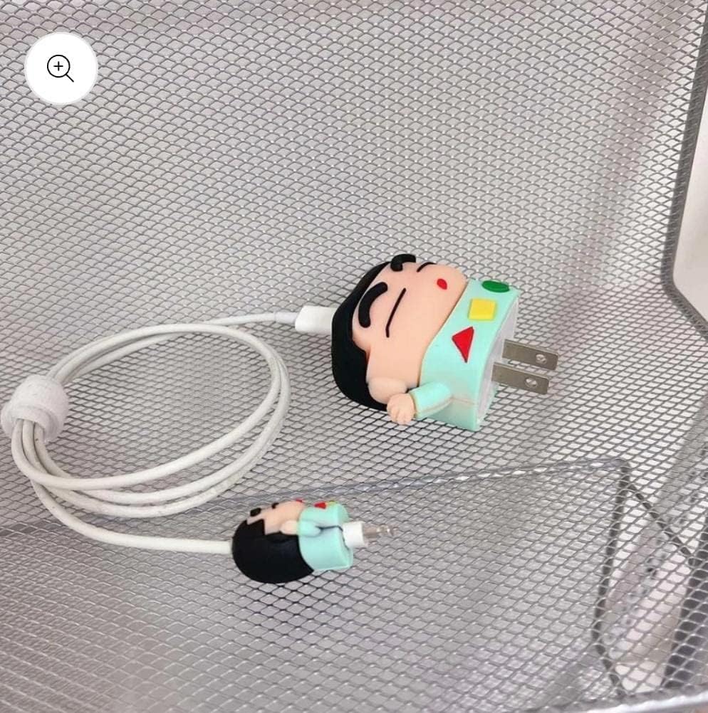 Shinchan Edition – iPhone Charger Cover (With Wire Protector)