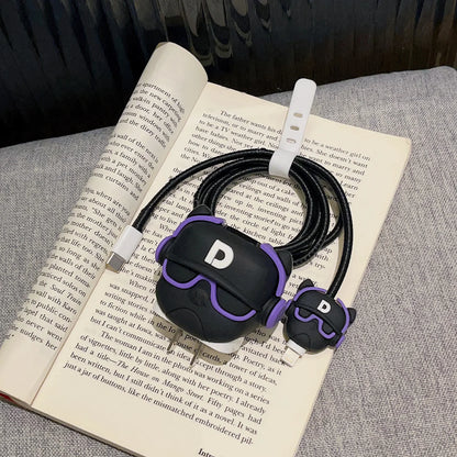 Trendy Dog Edition – iPhone Charger Cover (With Wire Protector)