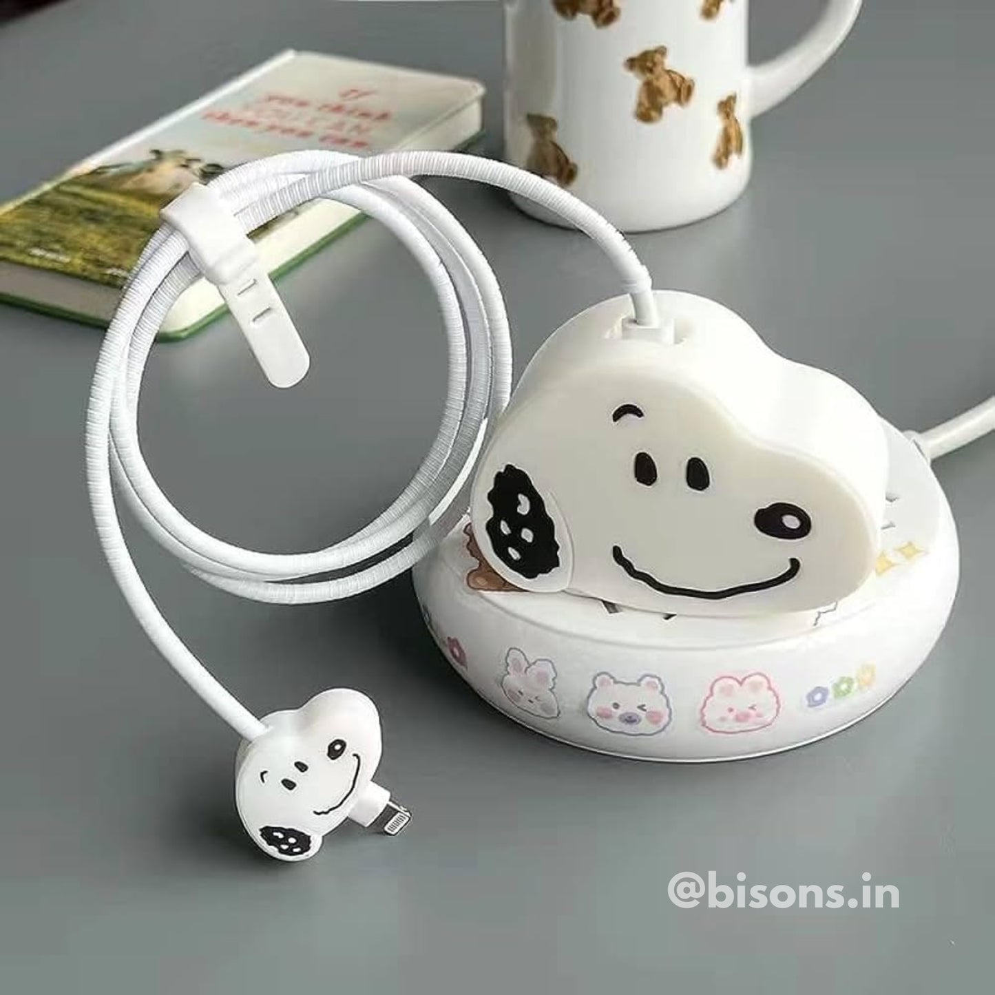 Snoopy Edition – iPhone Charger Cover (With Wire Protector)